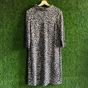 NWT J McLaughlin Sheila Cheetah Shift Dress Leopard Print